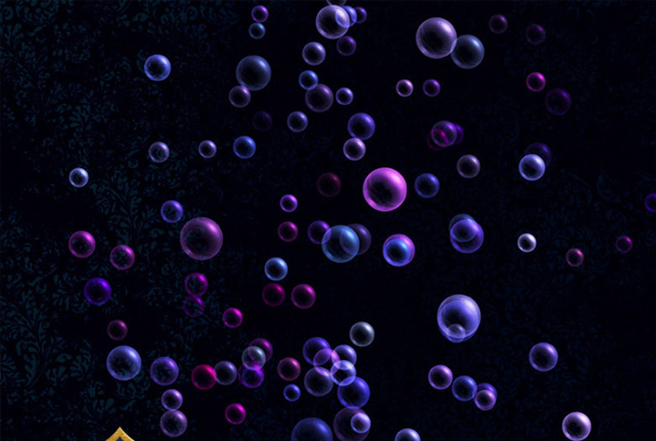 Bubble Scatter Overlays and Brushes