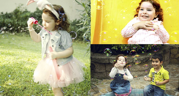 Bubbles Photoshop Overlays