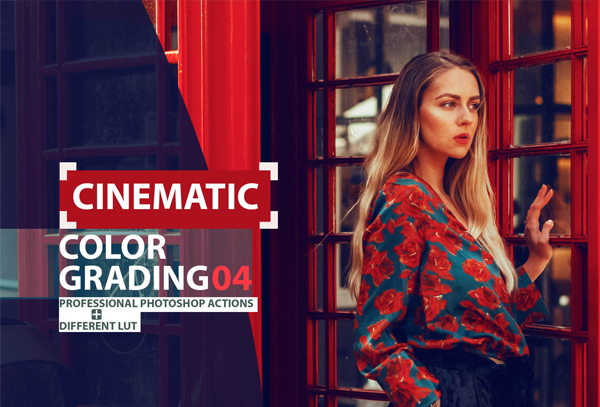 Cinematic Color Grading Premium Photoshop Actions