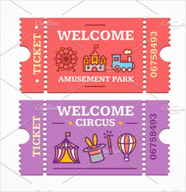 Circus and Amusement Park Ticket