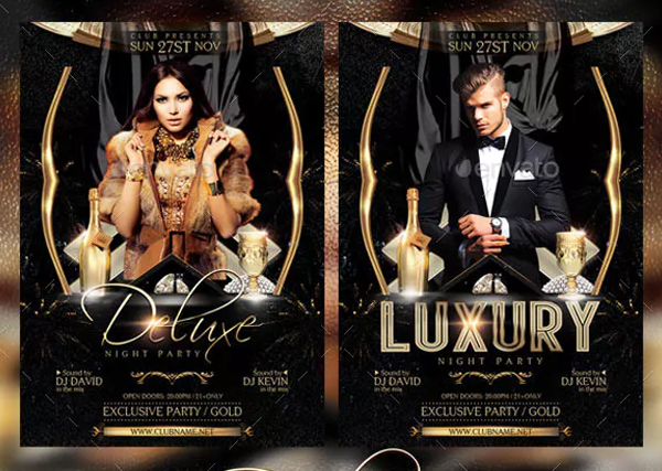 Deluxe and Luxury Flyer Template