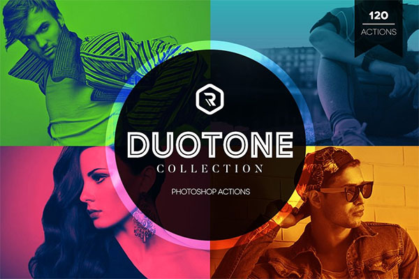 Duotone Collection Photoshop Actions