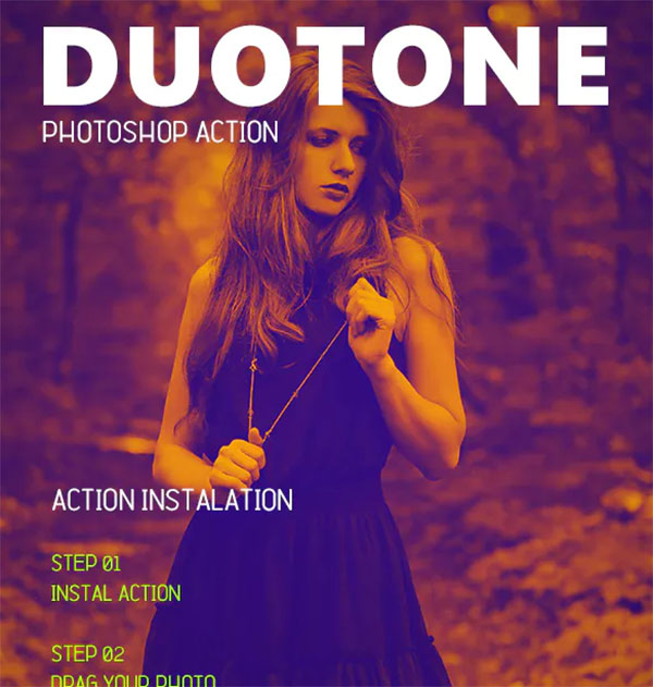 Duotone - Photoshop Action