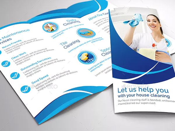 Ironing Service Flyer Template