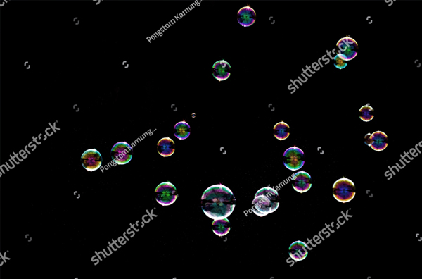 Editable Bubbles Overlay