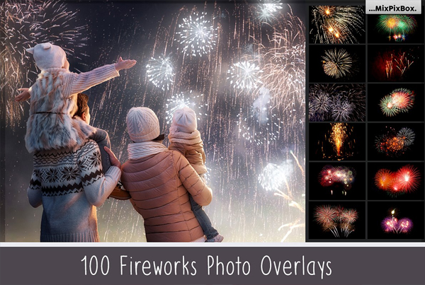 Fireworks Overlays