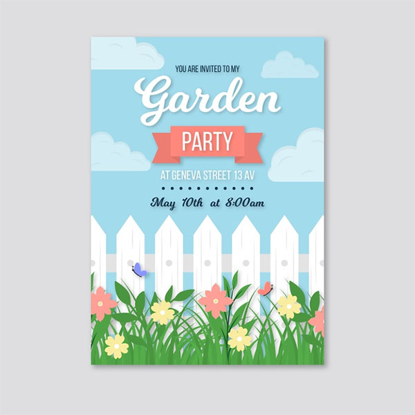 Free PSD Garden Service Flyer