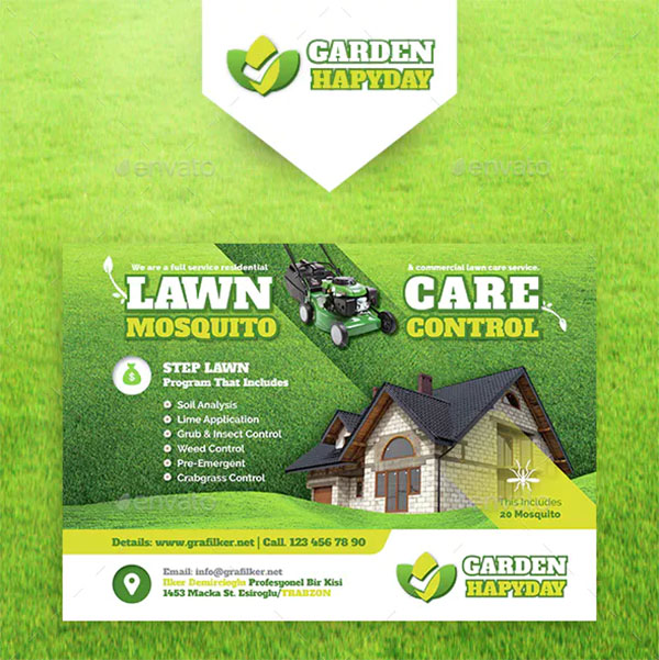 Garden Landscape Flyer Design