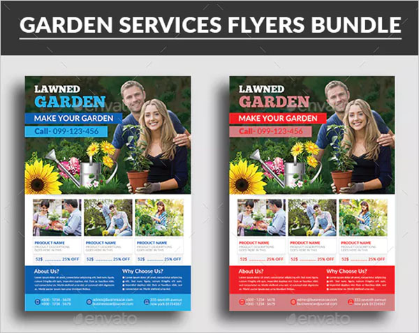 Garden Services Flyer Bundle