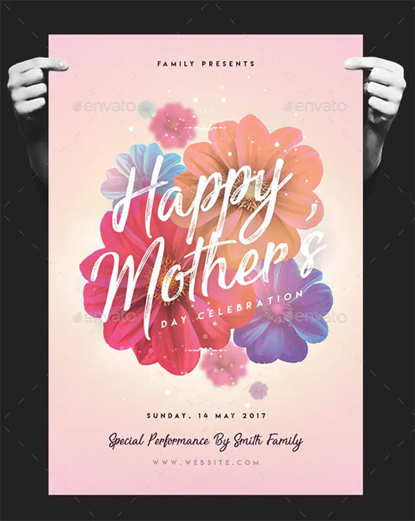 Happy Mother's Day PSD Flyer