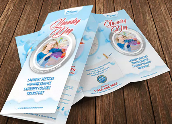 Ironing Service Flyer Template