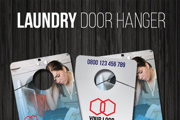 Laundry Door Hanger Template