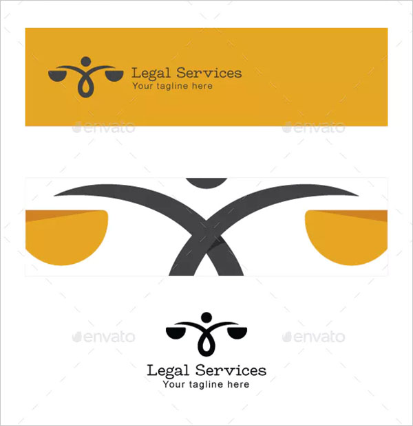 Legal Services Stock Logo Template