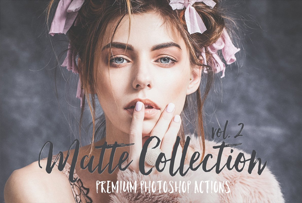 Matte Photoshop Actions