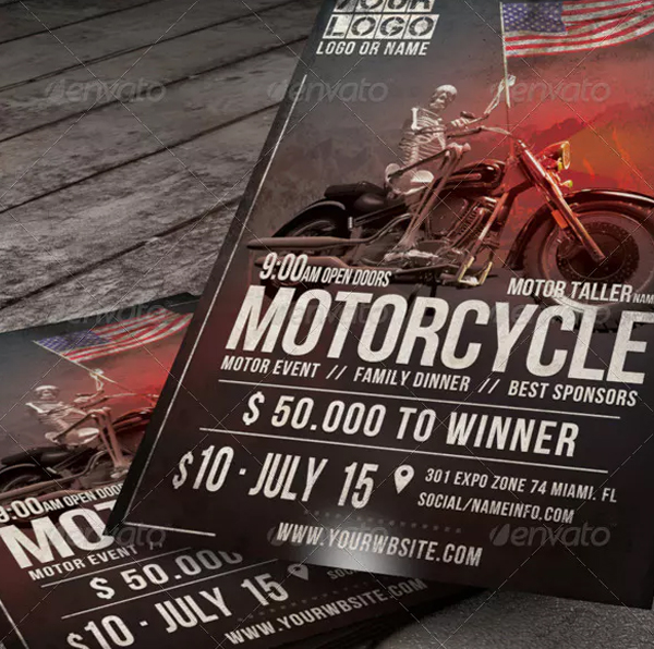 Motorcycle Event Flyer