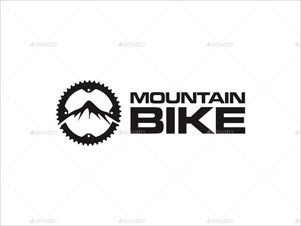 Mountain Bike Logo Template