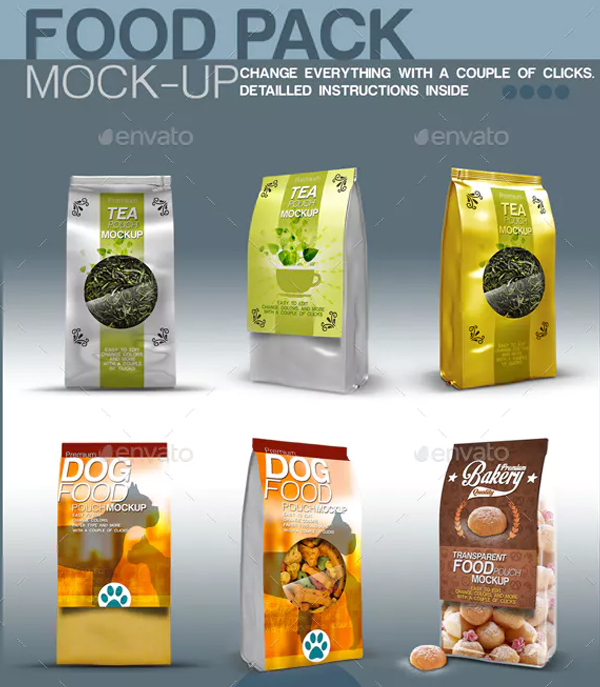 Download Food Packaging Mockups Free Premium PSD Designs ...