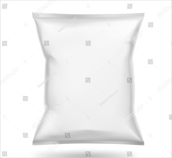 Snacks Bag Mockup