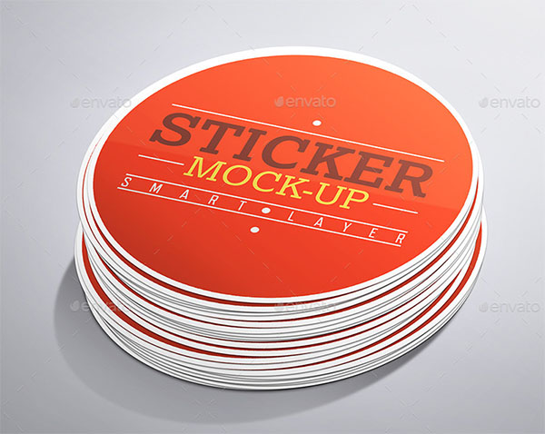 Stickers Mock-Up