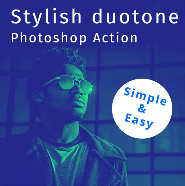 Stylish Duotone Photoshop Action
