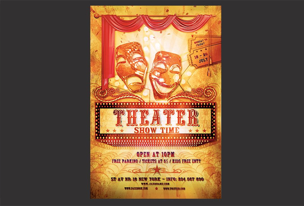 Theater Flyer Template