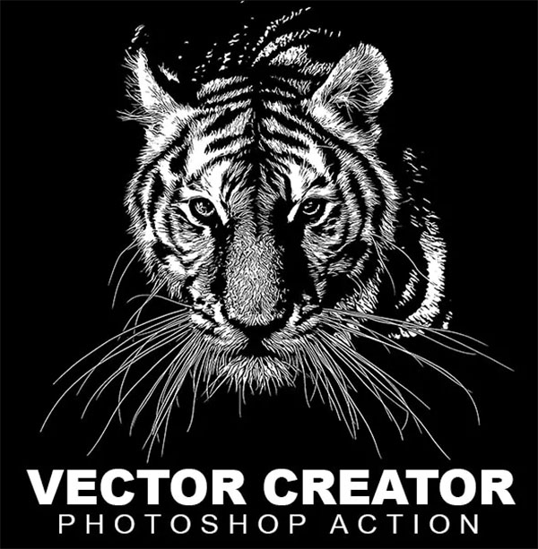 Vector Creator Photoshop Action