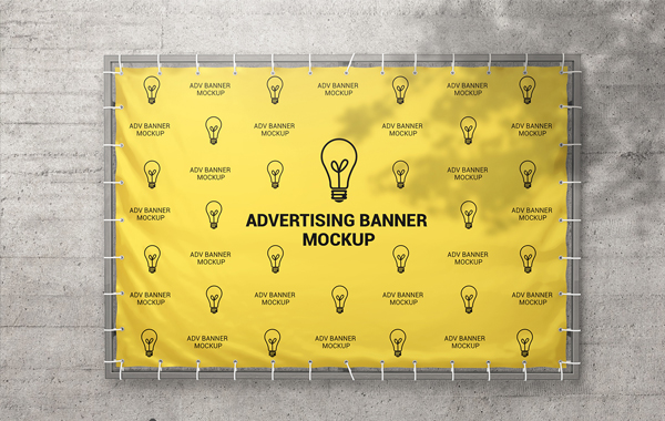 Advertising Banner Mockup