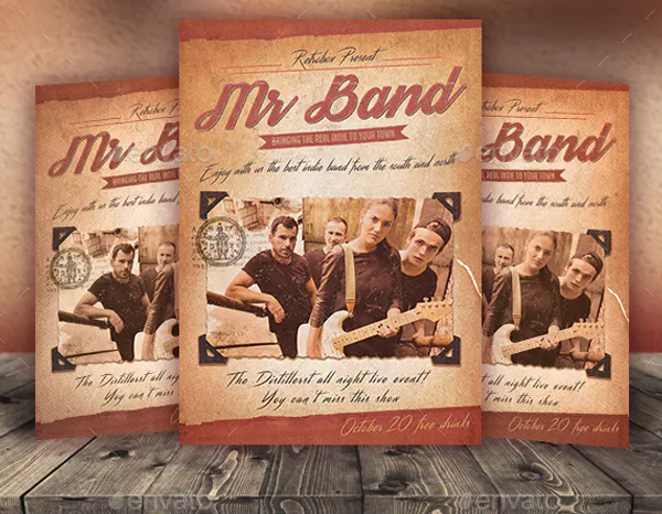 Band Flyer and Poster Template