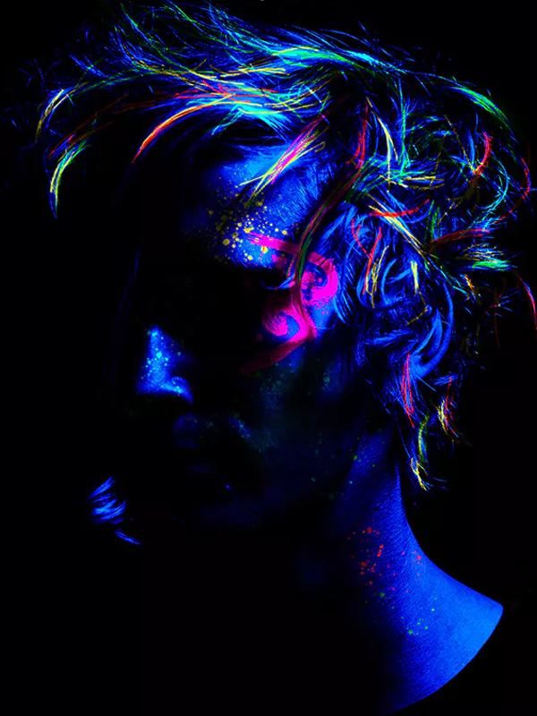 Black Light Photoshop Action