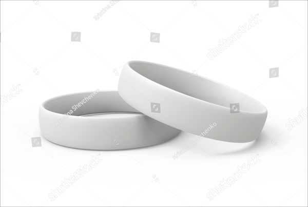 Blank Promo Bracelets Mockup