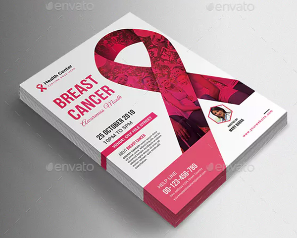 Breast Cancer Awareness Flyer Templates