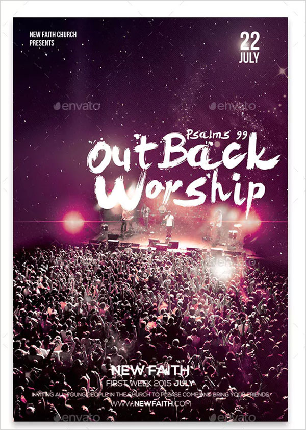 Church Worship Flyer Bundle