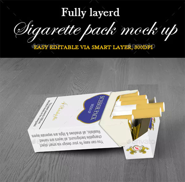 Cigarette Packet Mock Up