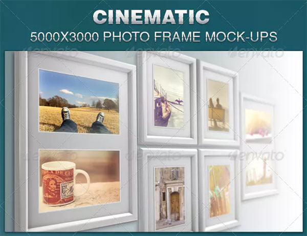 Cinematic Photo Frame Mock-ups