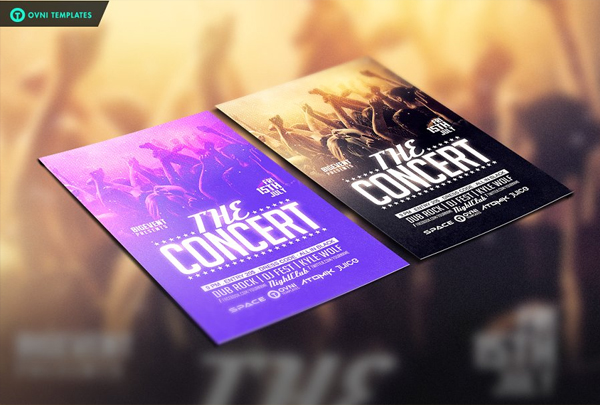 Concert Band Flyer Template