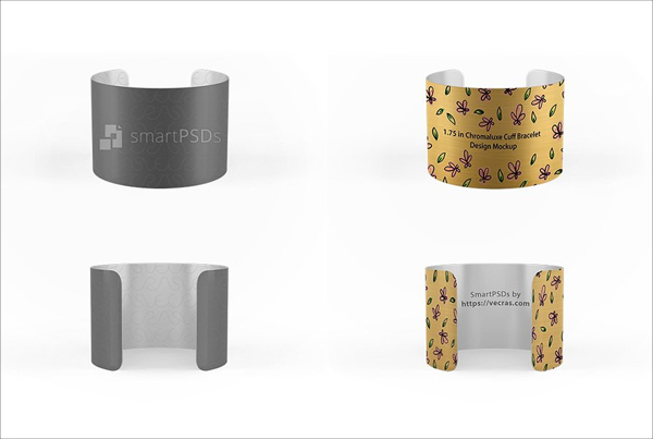 Cuff Bracelet Design Mockup