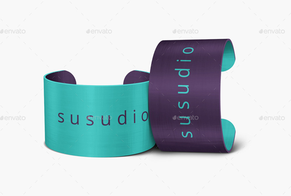 Cuff Bracelet Mockups