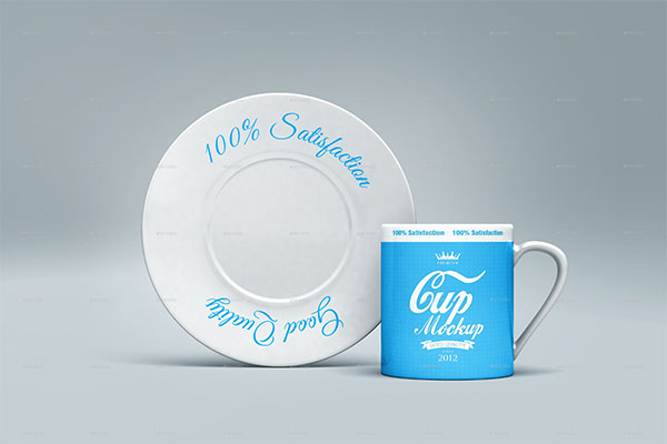 Cup & Plate Mock-up