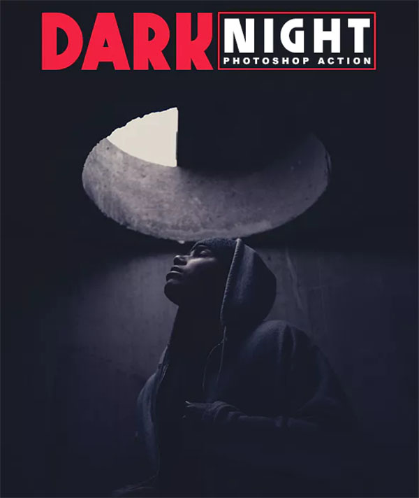 Dark Night Photoshop Action