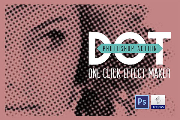 Dot Effect Photoshop Action
