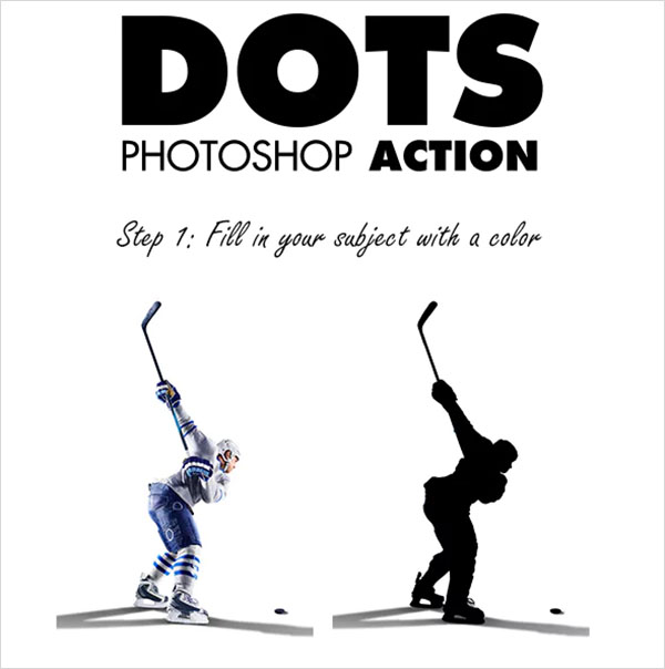 Dots Photoshop Action