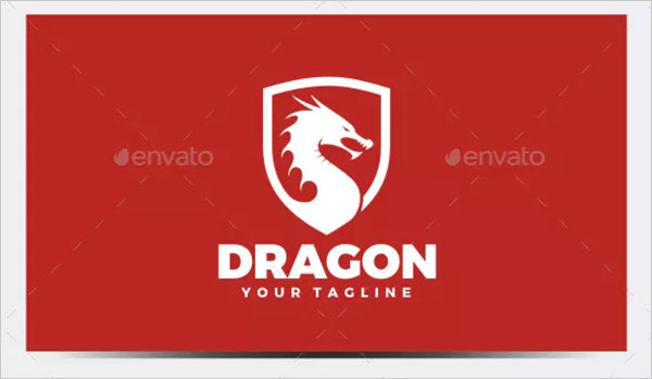 Dragon Logo Design Template