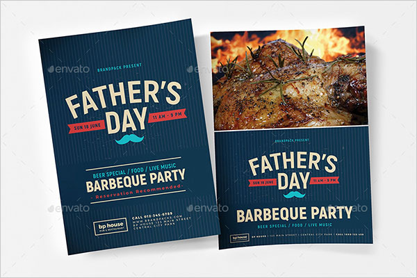 Fathers Day Flyer