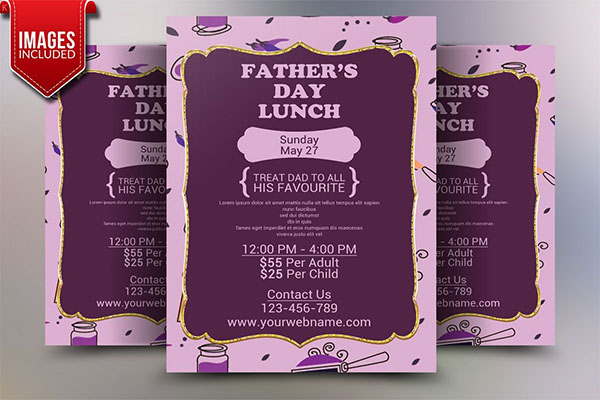 Fathers Day Special Flyer