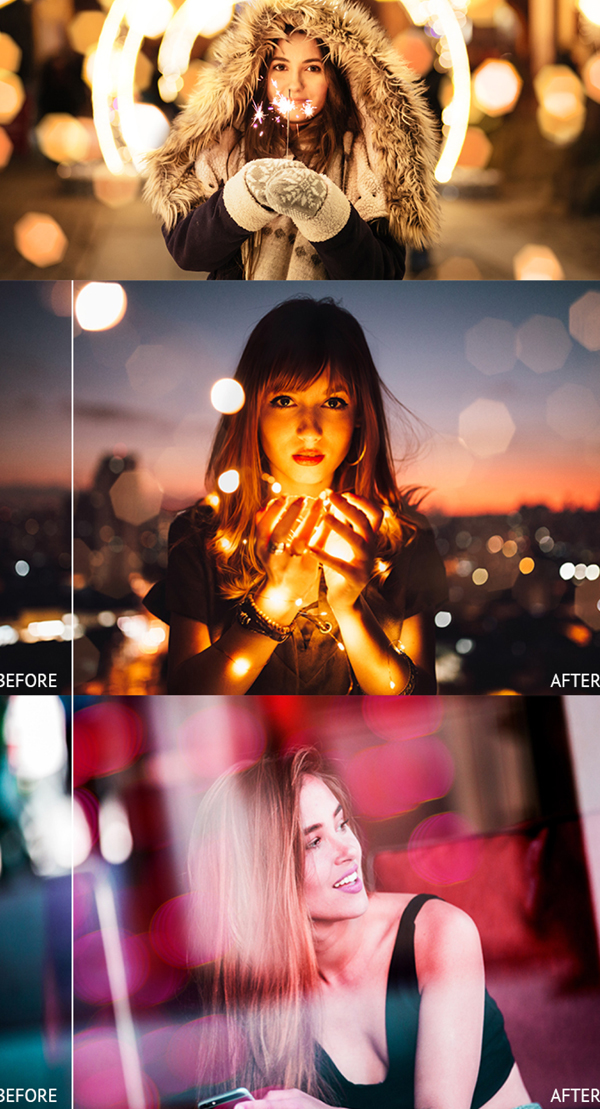 Free Bokeh Overlays for Photoshop