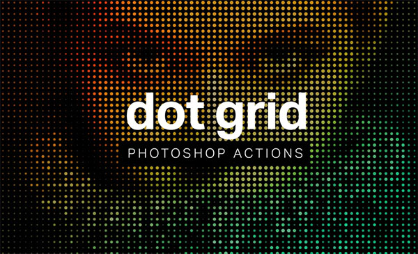Free PSD Dot Grids Actions
