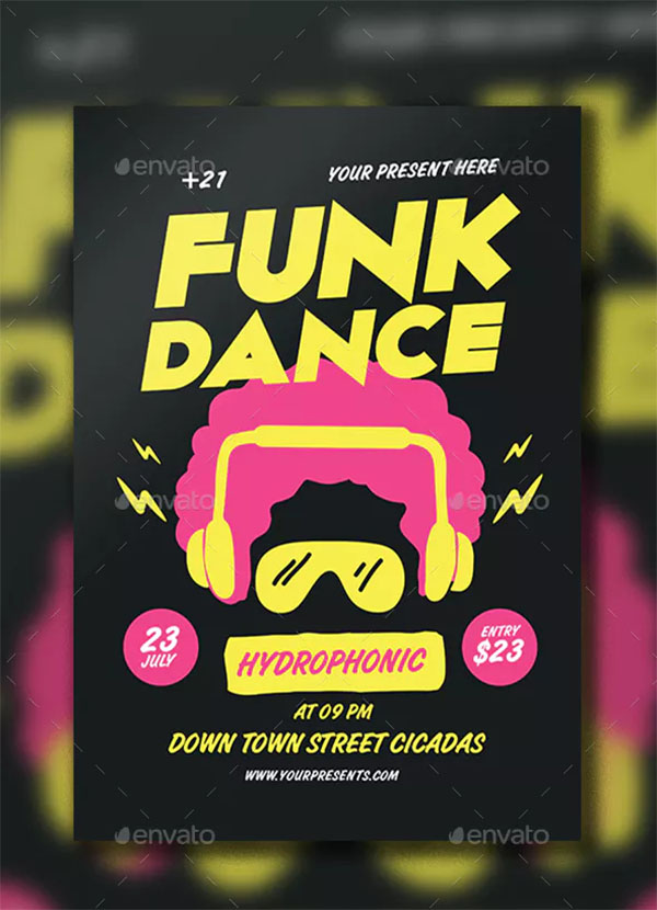 Funk Dance Flyer