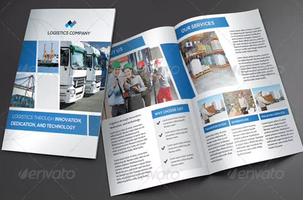 Logistic Brochure Templates