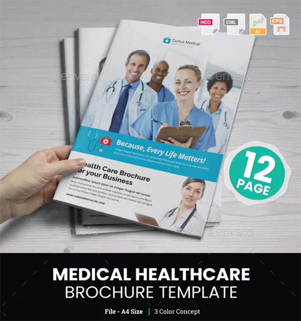 Healthcare Medical Brochure Design