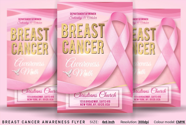 Printable Breast Cancer Awareness Flyer